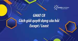 GMAT CR - Except/Least