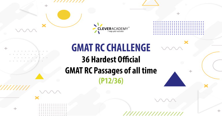 GMAT RC CHALLENGE P12