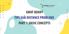 GMAT QUANT – Tips giải Distance Problems – Part 1: Basic Concepts